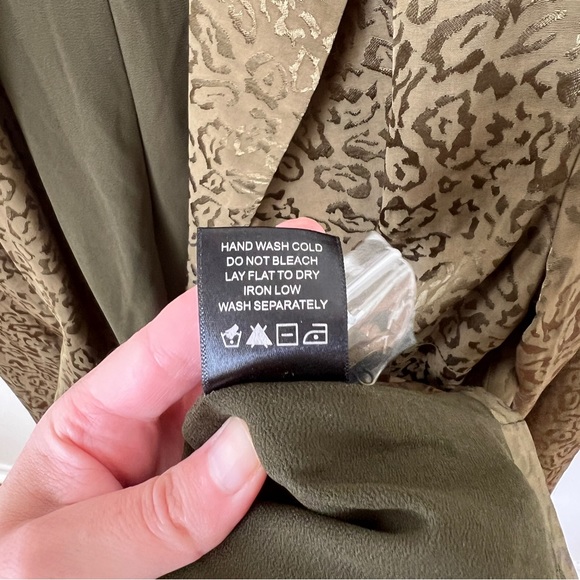 House of Harlow 1960 x REVOLVE Milani Mini Dress in Olive Green - Picture 13 of 13